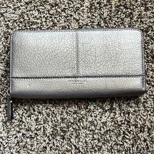 Mute Gray COACH wallet